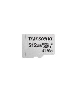 Transcend TS512GUSD300S-A 300S microSD w/ adapter, microSDXC/SDHC, 512GB, UHS-I U3 A1
