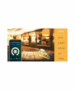 WOOX R9078 Smart Dimmable Filament LED Bulb, E27, 6W, 650lm, WiFi, Amazon & Google, App - Afbeelding 4
