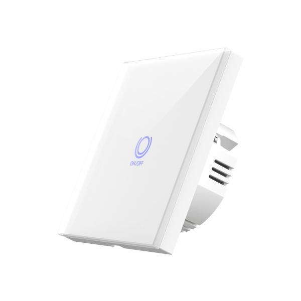 WOOX R7063 Smart wall light switch, WiFi 2.4Ghz, Schuko,