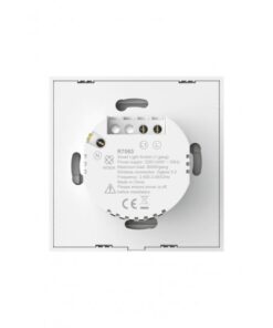 WOOX R7063 Smart wall light switch, WiFi 2.4Ghz, Schuko, - Afbeelding 2
