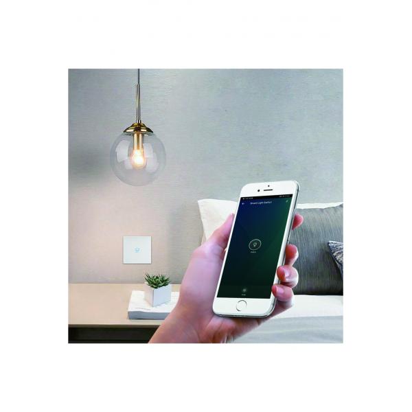 WOOX R7063 Smart wall light switch, WiFi 2.4Ghz, Schuko, - Afbeelding 4