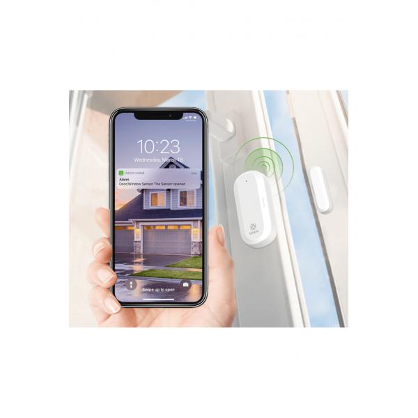 WOOX R7047 Smart Door & Window Sensor, Zigbee, White - Afbeelding 5