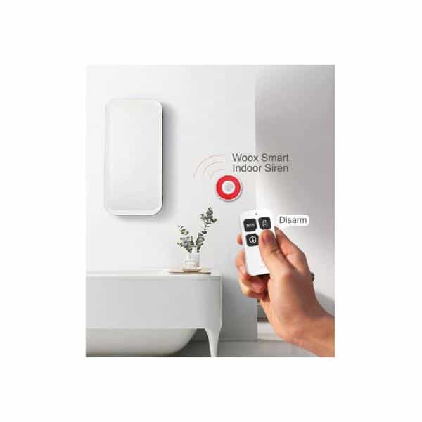 WOOX R7054 Smart Remote Control, WiFi, Zigbee 3.0, Google assistant/ Amazon Alexa, 30m, White - Afbeelding 3