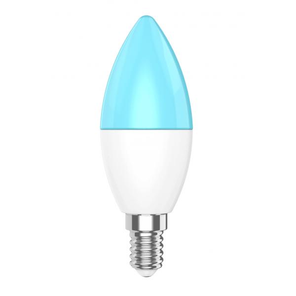 WOOX R9075 Smart RGB LED Bulb, WiFi, E14, CCT, Google Assistant & Amazon Alexa - Afbeelding 4