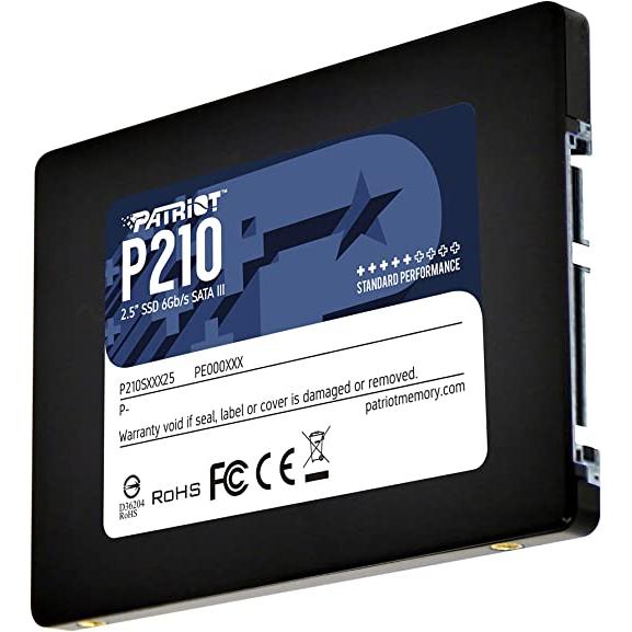 Patriot P210S2TB25 P210 SSD, 2TB, 2.5", SATA3, TRIM, SMART, 520/ 430 MB/s, 50K IOPS - Afbeelding 2