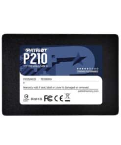 Patriot P210S512G25 P210 SSD, 512GB, 2.5", SATA3, TRIM, SMART, 520/ 430 MB/s, 50K IOPS
