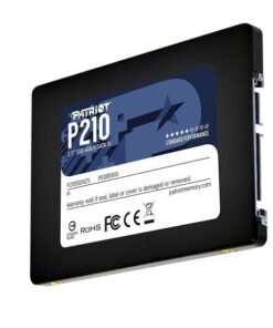 Patriot P210S512G25 P210 SSD, 512GB, 2.5", SATA3, TRIM, SMART, 520/ 430 MB/s, 50K IOPS - Afbeelding 2