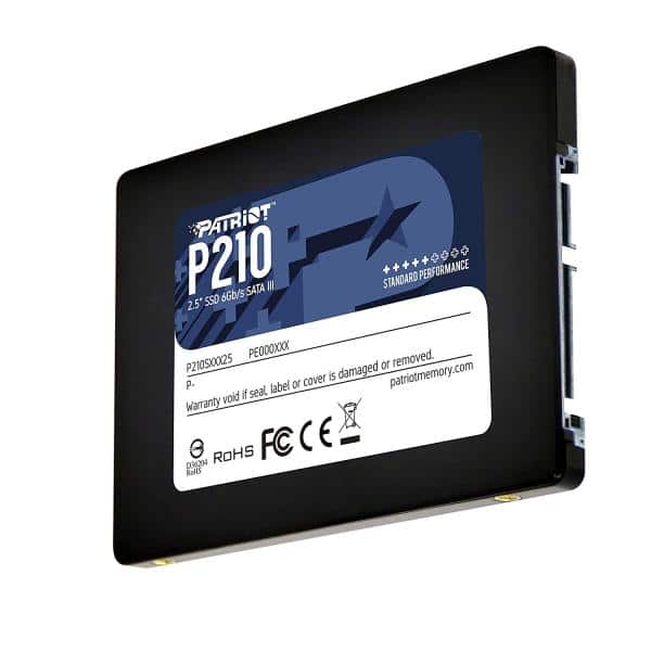 Patriot P210S512G25 P210 SSD, 512GB, 2.5", SATA3, TRIM, SMART, 520/ 430 MB/s, 50K IOPS - Afbeelding 2