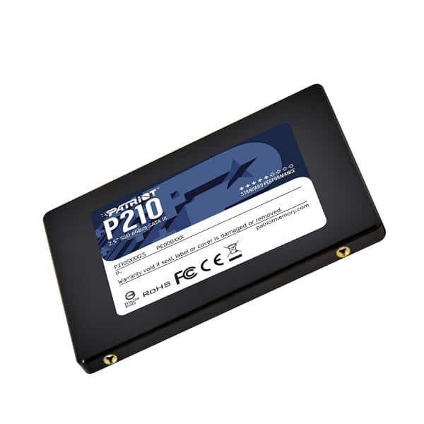 Patriot P210S512G25 P210 SSD, 512GB, 2.5", SATA3, TRIM, SMART, 520/ 430 MB/s, 50K IOPS - Afbeelding 3