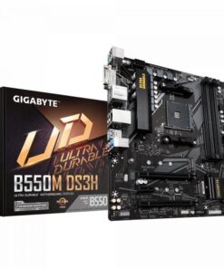 GIGABYTE B550M DS3H moederbord AMD B550 Socket AM4 micro ATX - Afbeelding 2