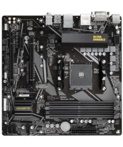 GIGABYTE B550M DS3H moederbord AMD B550 Socket AM4 micro ATX - Afbeelding 3