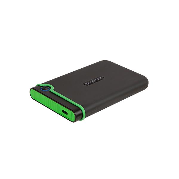 Transcend TS4TSJ25M3C 25M3C StoreJet M3 Portable HDD, 4TB, USB3.1 ,Type C to Type-A, 2.5", Black - Afbeelding 2