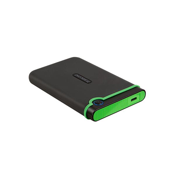 Transcend TS4TSJ25M3C 25M3C StoreJet M3 Portable HDD, 4TB, USB3.1 ,Type C to Type-A, 2.5", Black - Afbeelding 3