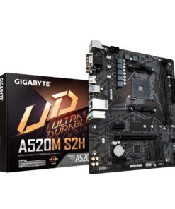 GIGABYTE A520M S2H moederbord AMD A520 Socket AM4 micro ATX - Afbeelding 2