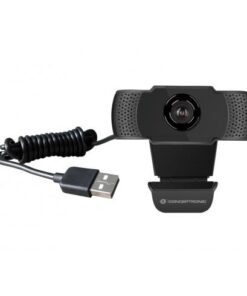 Conceptronic AMDIS webcam 2 MP 1920 x 1080 Pixels USB 2.0 Zwart - Afbeelding 2