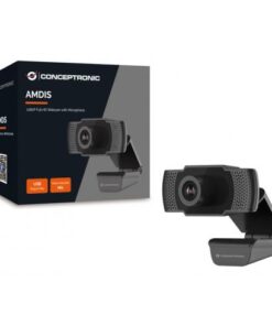 Conceptronic AMDIS webcam 2 MP 1920 x 1080 Pixels USB 2.0 Zwart - Afbeelding 3