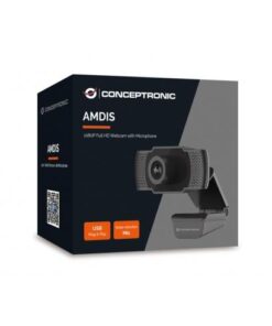 Conceptronic AMDIS webcam 2 MP 1920 x 1080 Pixels USB 2.0 Zwart - Afbeelding 4