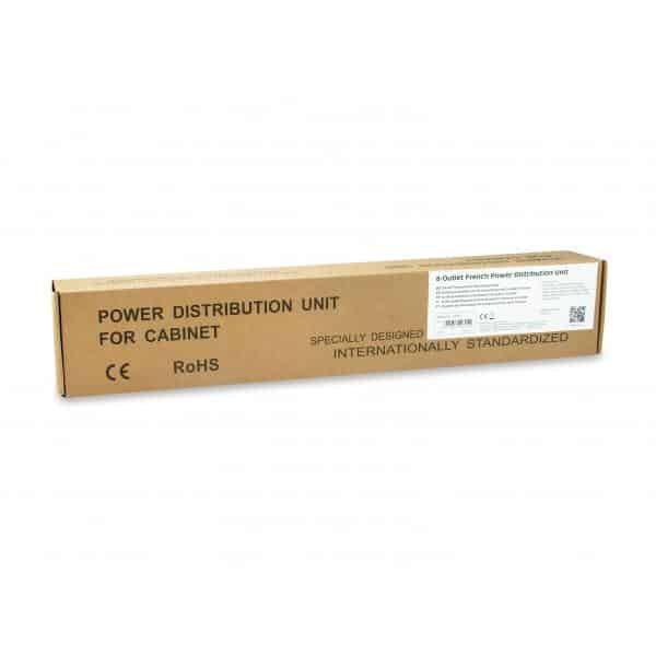 Equip 333313 energiedistributie 8 AC-uitgang(en) 1U Zwart, Zilver Stekkerdoos - Afbeelding 3