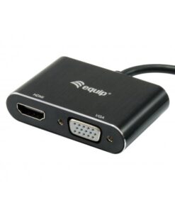 Equip 133386 USB 3.0 to HDMI/VGA (HD15) Adapter, 3.2 Gen 1, USB Type-A, HDMI output, 1920 x 1080p - Afbeelding 7