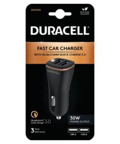 Duracell DR6010A oplader voor mobiele apparatuur Zwart