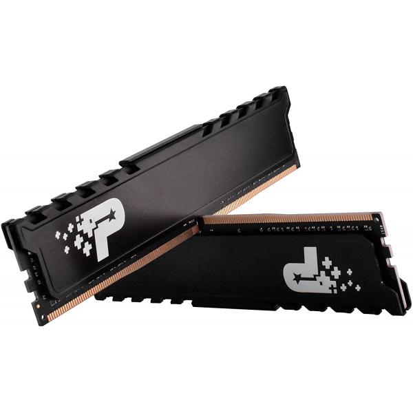Patriot PSP432G2666KH1 SIGNATURE LINE PREMIUM LONG-DIMM KIT, 32GB, DDR4, 2666MHz, BLACK HS - Afbeelding 2