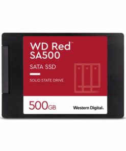 Western Digital WDS500G1R0A Red SSD, 500GB, 2.5", SATA3, 6 Gbps, 560/ 530 MB/s