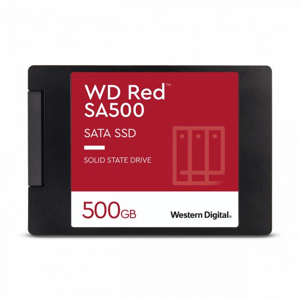 Western Digital WDS500G1R0A Red SSD, 500GB, 2.5", SATA3, 6 Gbps, 560/ 530 MB/s