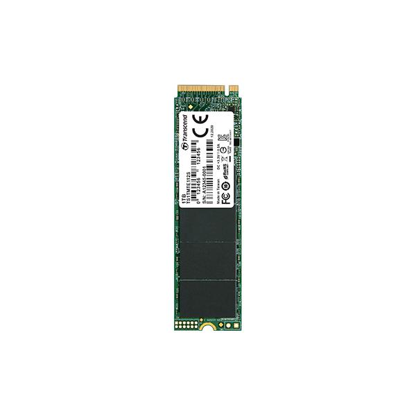 Transcend TS1TMTE112S 112s SSD, 1TB, M.2 2280, PCIe Gen3x4, M-Key, 3D TLC, DRAM-less, 1700/1400 MB - Afbeelding 2