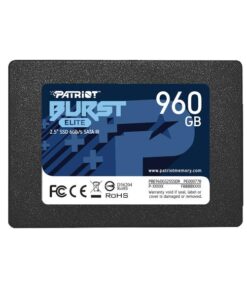 Patriot PBE960GS25SSDR BURST ELITE SSD, 960GB, 2.5", SATA3, 450MB/s, TRIM