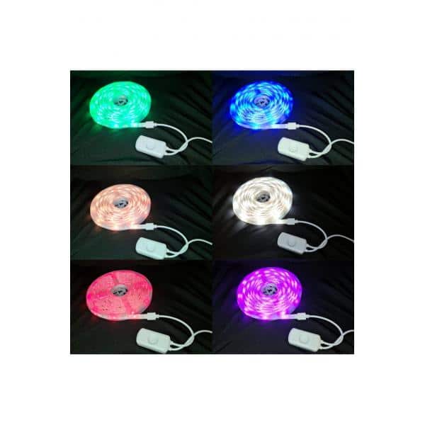 WOOX R5093 Smart LED strip, 5m, 1000lm, Full colour RGB + Warm White 1000 - Afbeelding 3