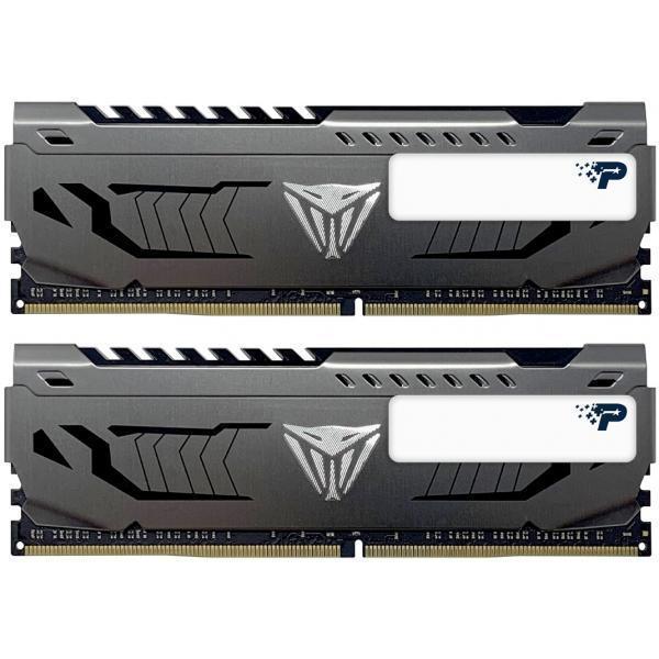 Patriot PVSR464G320C8K Viper Memory RGB DIMM Dual-Kit, 64GB, DDR4, 3200 MHz, CL18, 1.35v, BLACK HS - Afbeelding 4