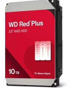 Western Digital WD101EFBX RED PLUS HDD, 10TB, 3.5", SATA3, 7200 RPM, 256 MB, 215 MB/s