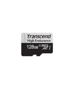 Transcend TS256GUSD350V 350V High Endurance MicroSD w/ adapter, 256GB, U3, 3D NAND, 95/ 45 MB/s