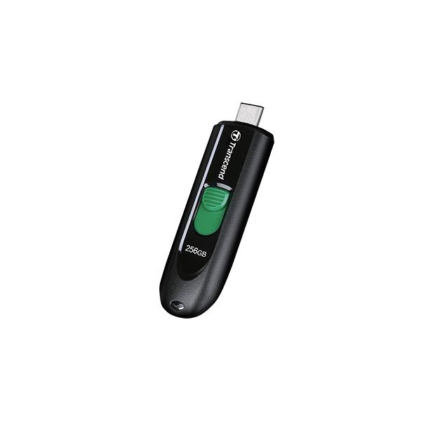 Transcend TS128GJF790C JetFlash 790C Capless Pen Drive 128GB, USB 3.2 Gen 1, Type-C, Black - Afbeelding 3