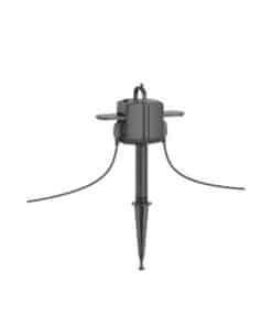 WOOX R6079 Slimme tweeweg buitencontactdoos, WiFi, 2x Schuko, IP44, 3680W, 16A - Afbeelding 2