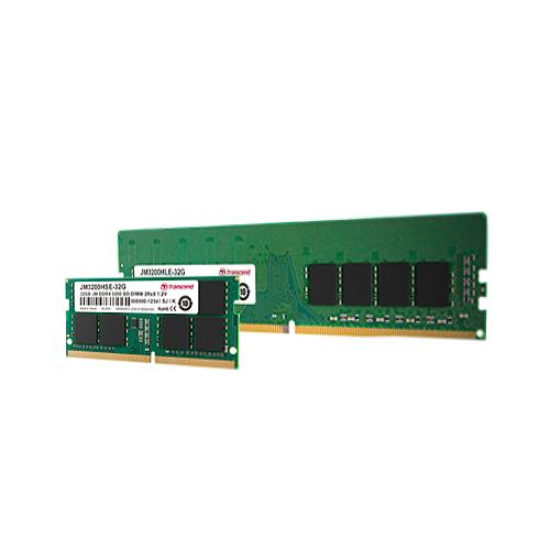 Transcend JM3200HLD-4G JetRam, 4GB, DDR4, U-DIMM, 3200 Mhz, 1Rx16, 512Mx16, CL22, 1.2V