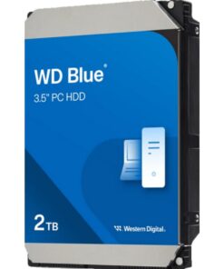 Western Digital WD20EZBX Blue HDD, 2 TB, 3.5", SATA3, 6 Gbps, 7200 RPM, 256 MB