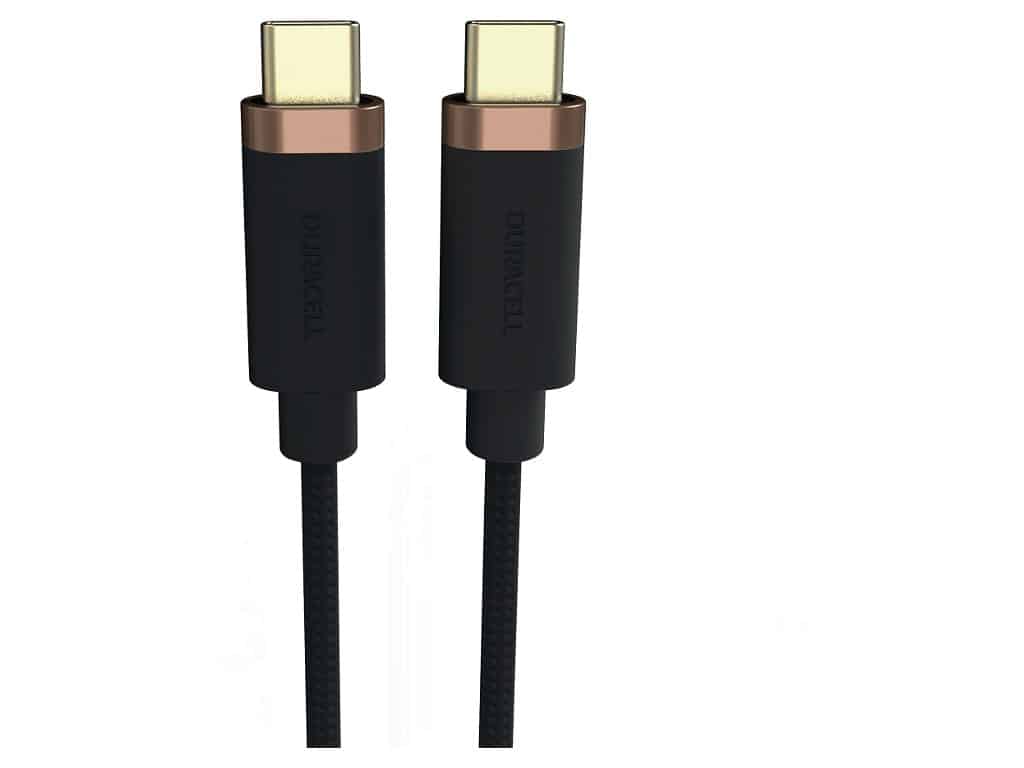 Duracell USB7030A USB-kabel USB C Zwart - Afbeelding 2