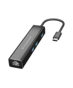Conceptronic DONN07B laptop dock & poortreplicator USB 3.2 Gen 1 (3.1 Gen 1) Type-C Zwart