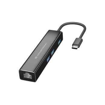 Conceptronic DONN07B laptop dock & poortreplicator USB 3.2 Gen 1 (3.1 Gen 1) Type-C Zwart
