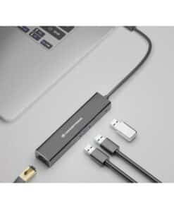 Conceptronic DONN07B laptop dock & poortreplicator USB 3.2 Gen 1 (3.1 Gen 1) Type-C Zwart - Afbeelding 4