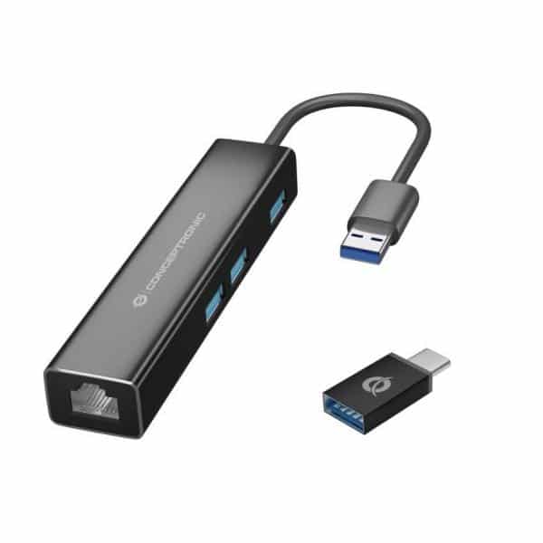 Conceptronic DONN07BA USB 3.2 Gen 1 (3.1 Gen 1) Type-A Zwart - Afbeelding 2
