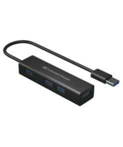 Conceptronic HUBBIES06B interface hub USB 3.2 Gen 1 (3.1 Gen 1) Type-A 5000 Mbit/s Zwart - Afbeelding 3