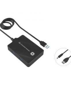 Conceptronic HUBBIES11B laptop dock & poortreplicator USB 3.2 Gen 1 (3.1 Gen 1) Type-A Zwart