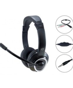 Conceptronic POLONA02BA hoofdtelefoon/headset Bedraad Hoofdband Gamen Zwart - Afbeelding 3