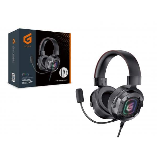 Conceptronic ATHAN03B hoofdtelefoon/headset Bedraad Hoofdband Gamen Zwart - Afbeelding 3