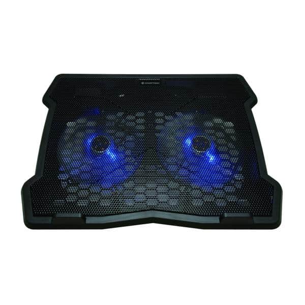 Conceptronic THANA06B laptop cooling pad 39,6 cm (15.6") Zwart