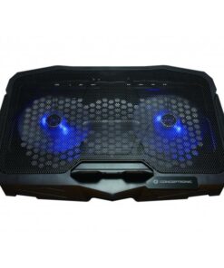Conceptronic THANA07B laptop cooling pad 43,2 cm (17") Zwart - Afbeelding 2