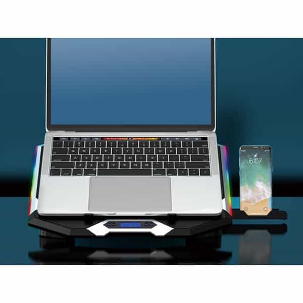 Conceptronic THYIA01B laptop cooling pad 43,2 cm (17") Grijs - Afbeelding 4