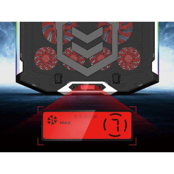 Conceptronic THYIA01B laptop cooling pad 43,2 cm (17") Grijs - Afbeelding 5